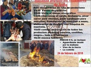 Matanza popular en Villanueva de Ávila